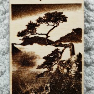 Sokolica - magnes grawerowany ze sklejki - pamiątka z Pienin