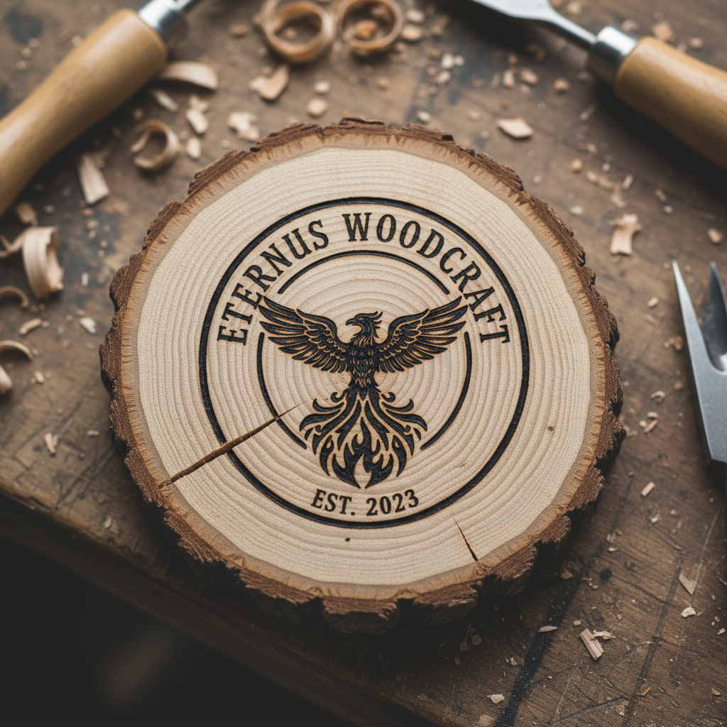 Wypalanie w drewnie na zamówienie - pirografia i grawer laserowy - obrazek 7